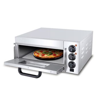 electric pizza oven single deck